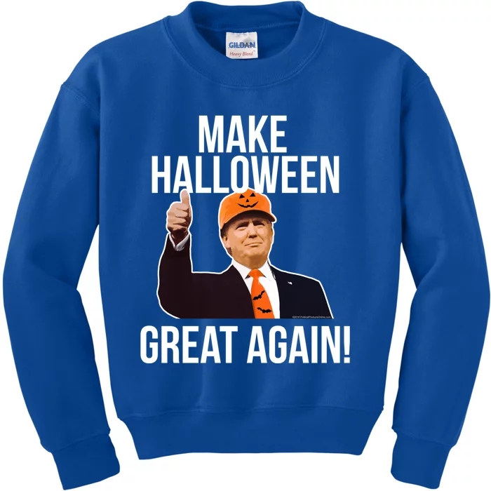 Donald Trump Make Halloween Great Again Cute Gift Kids Sweatshirt