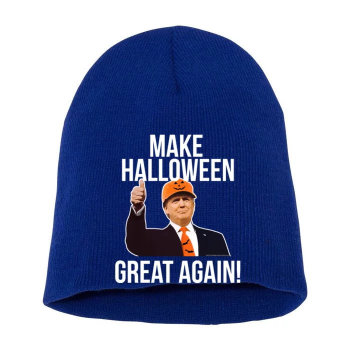 Donald Trump Make Halloween Great Again Cute Gift Short Acrylic Beanie