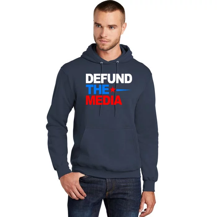 Defund The Media Tall Hoodie