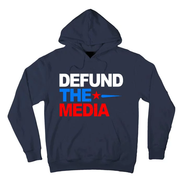 Defund The Media Tall Hoodie