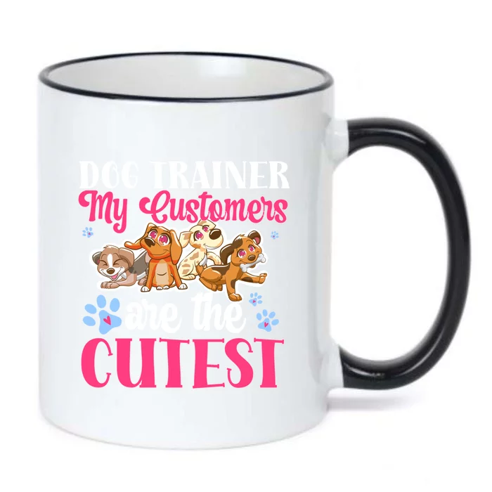 Dog Trainer My Customers Are The Cutest Dog Training Gift Black Color Changing Mug