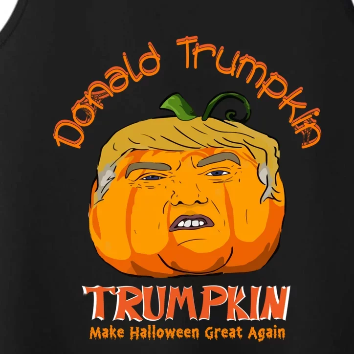 Donald Trumpkin Make Halloween Great Again Boys Girls Gift Performance Tank