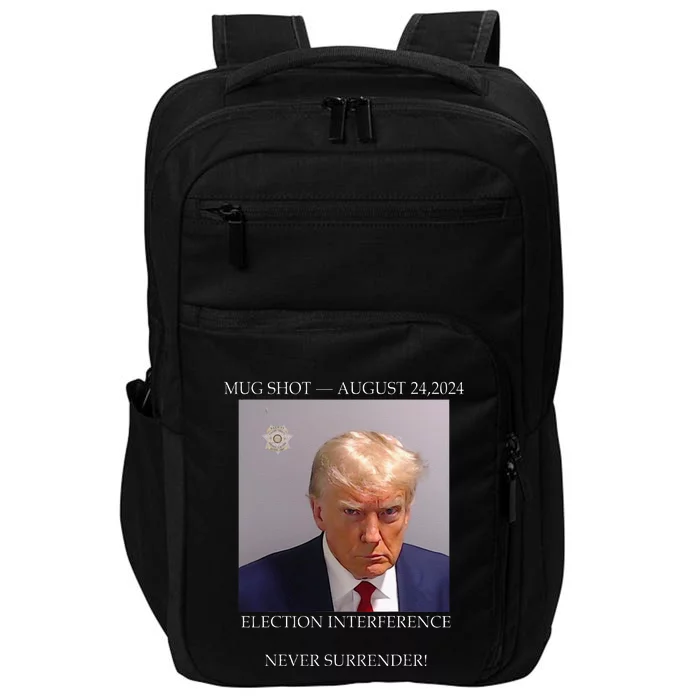 Donald Trump Mug Shot August 24 2024 Election Interference Impact Tech Backpack