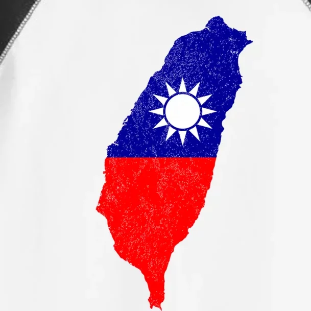 Distressed Taiwan Map Flag Support For Taiwan I Love Taiwan Funny Gift Toddler Fine Jersey T-Shirt