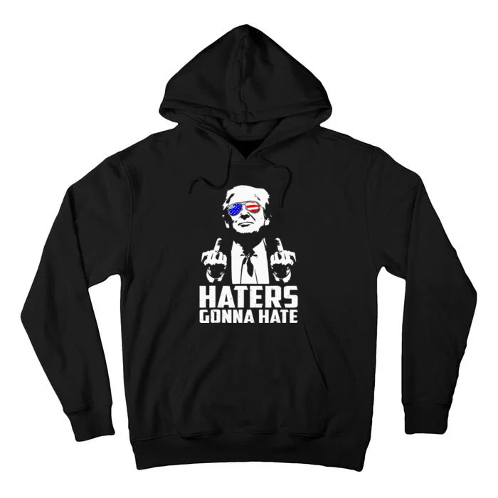 Donald Trump Middle Finger Tall Hoodie