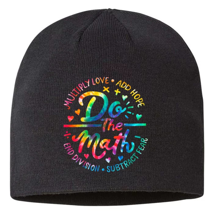 Do The Math Multiply Love Add Hope Math Teacher 8 1/2in Sustainable Knit Beanie