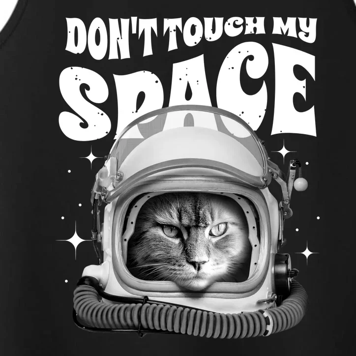 Don't Touch My Space Cat Performance Tank