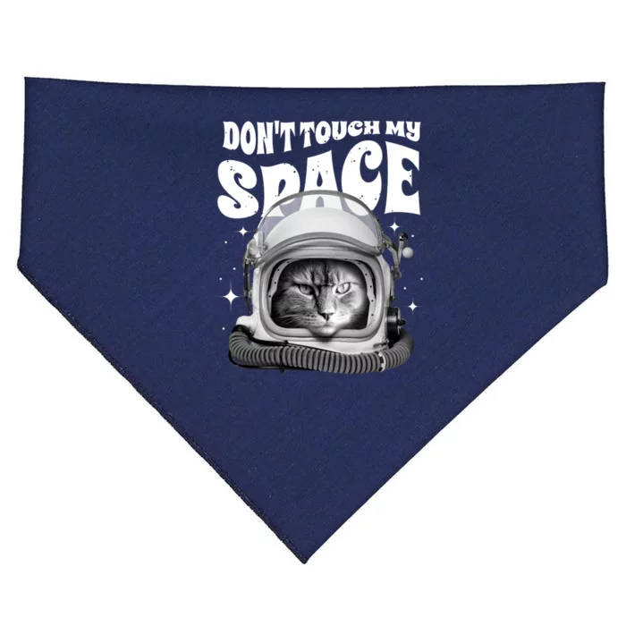 Don't Touch My Space Cat USA-Made Doggie Bandana