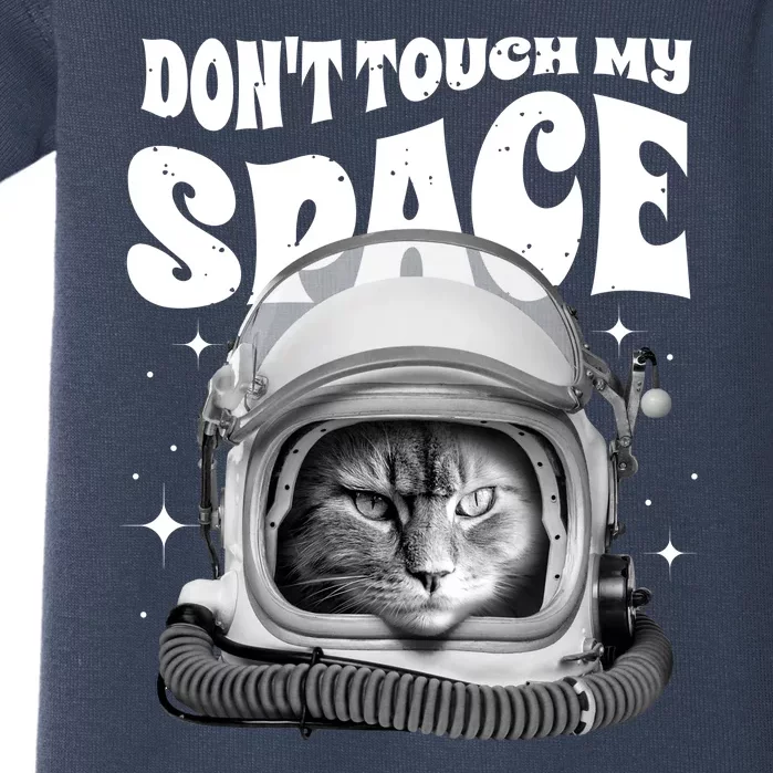 Don't Touch My Space Cat Baby Bodysuit