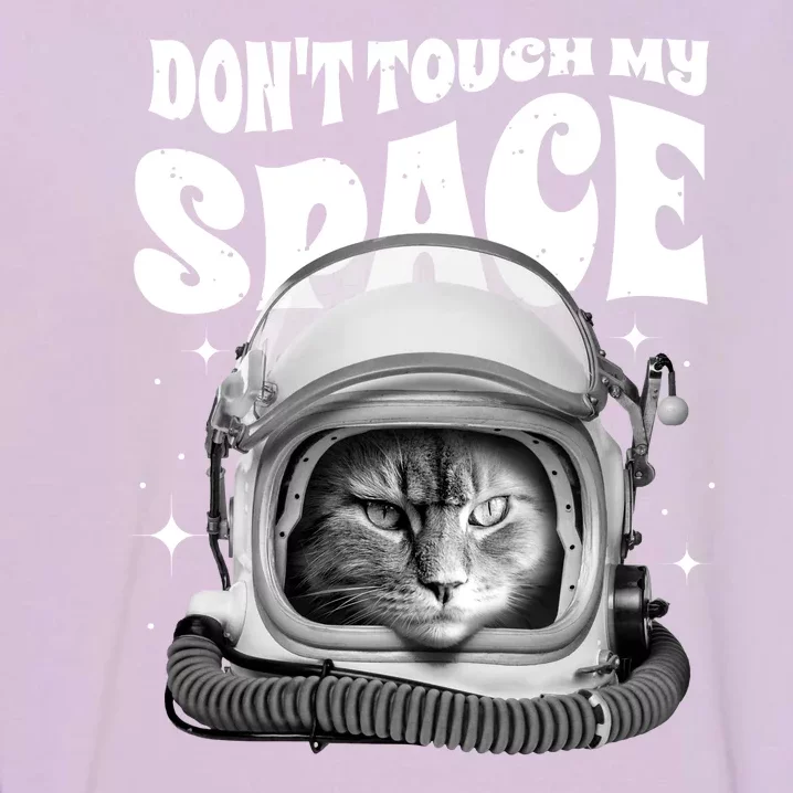 Don't Touch My Space Cat Garment-Dyed Sweatshirt