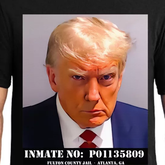 Donald Trump Mug Shot Pajama Set