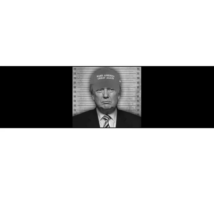 Donald Trump Mugshot Make America Great Again Bumper Sticker