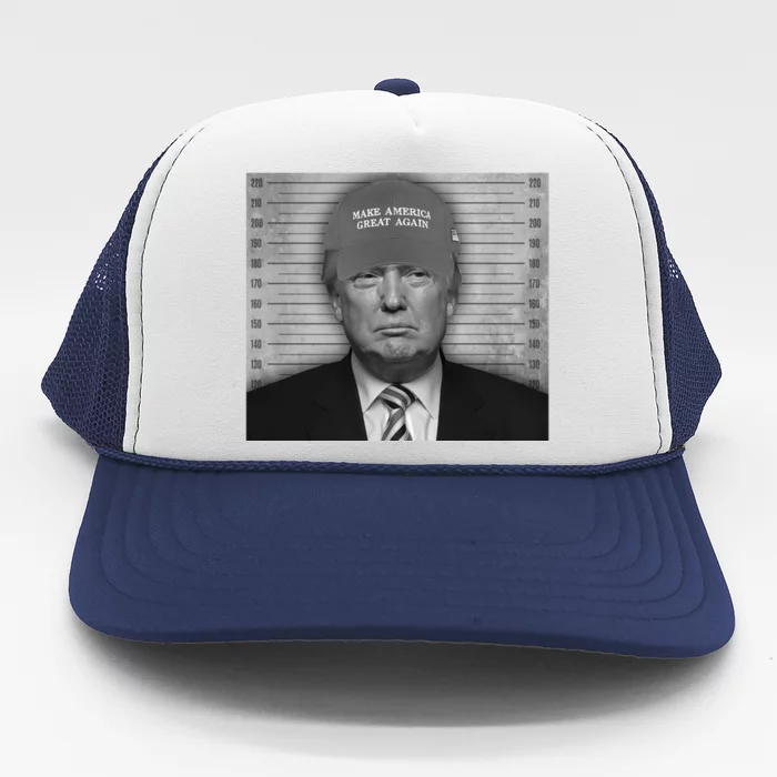 Donald Trump Mugshot Make America Great Again Trucker Hat