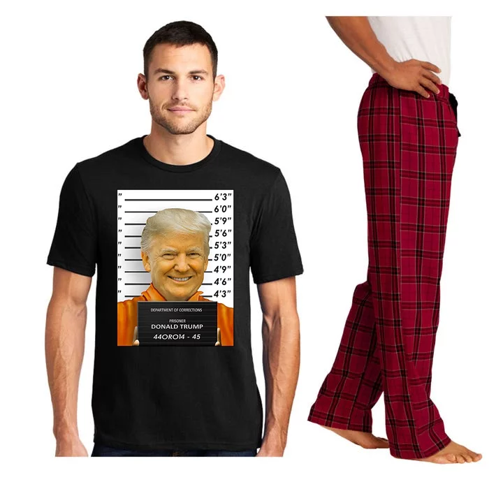 Donald Trump Mugshot Jail Prison Pajama Set