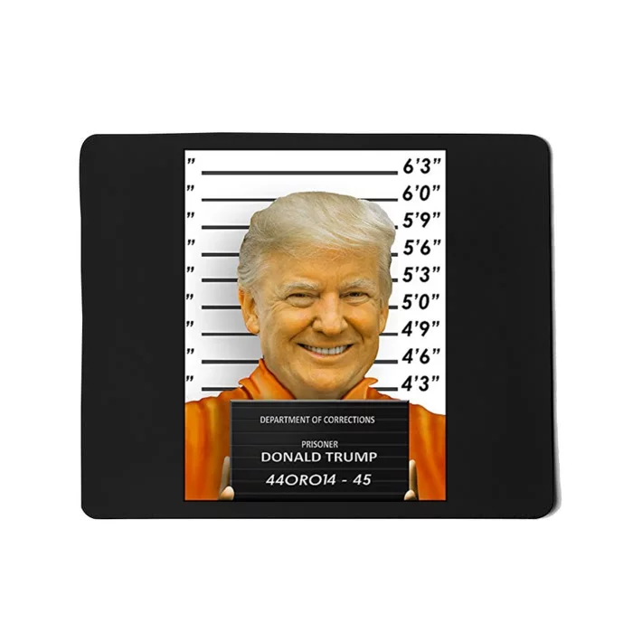 Donald Trump Mugshot Jail Prison Mousepad