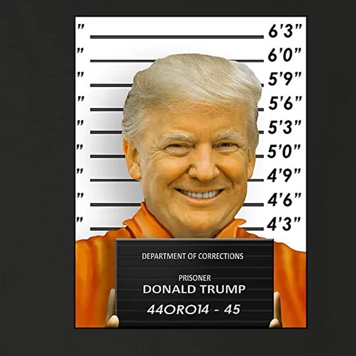 Donald Trump Mugshot Jail Prison Toddler Long Sleeve Shirt