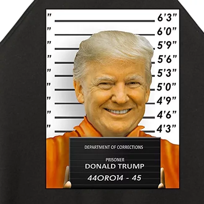 Donald Trump Mugshot Jail Prison Women’s Perfect Tri Rocker Tank