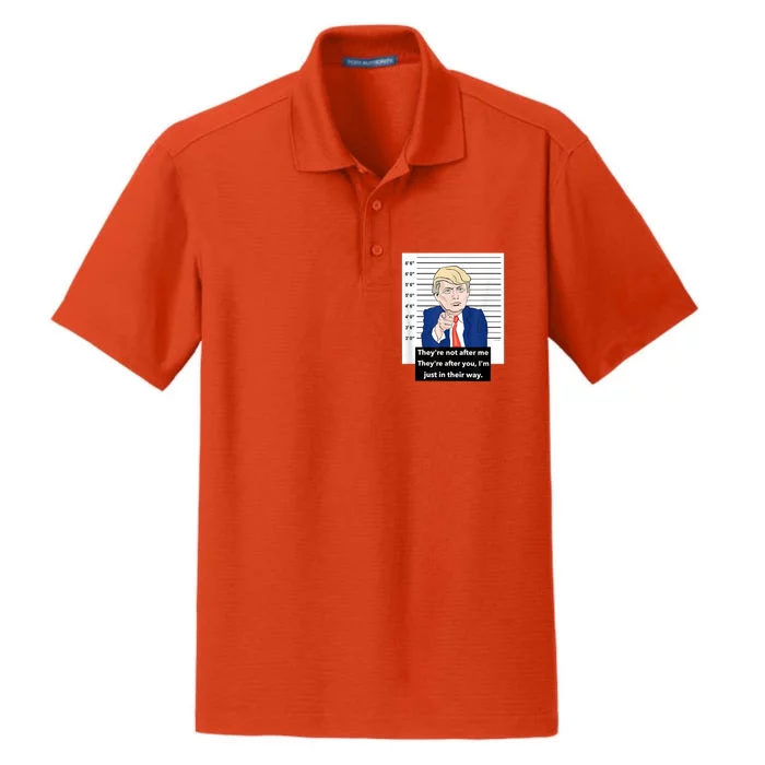 Donald Trump Mugshot Trending Design Support Trump Dry Zone Grid Performance Polo