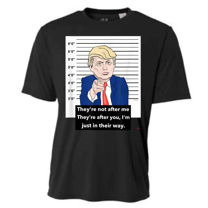 Donald Trump Mugshot Trending Design Support Trump Cooling Performance Crew T-Shirt