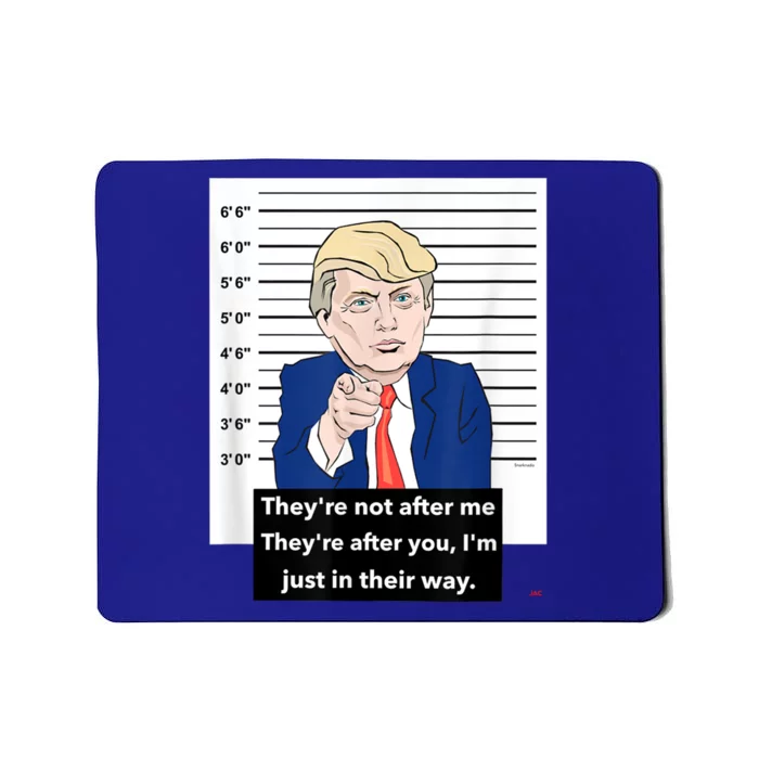 Donald Trump Mugshot Trending Design Support Trump Mousepad