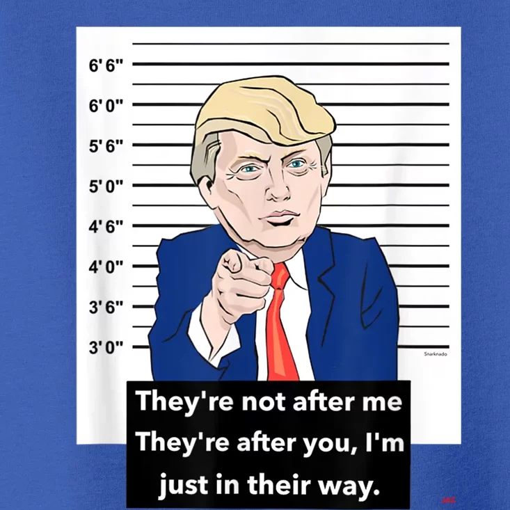 Donald Trump Mugshot Trending Design Support Trump Toddler T-Shirt