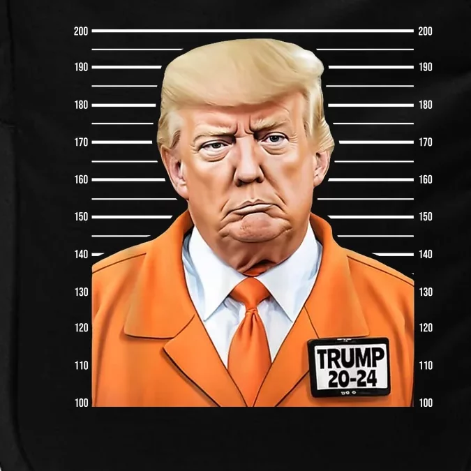 Donald Trump Mug Shot 2024 Orange Jail Suit Impact Tech Backpack ...