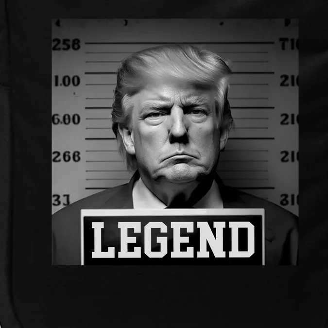 Donald Trump Mugshot Legend Impact Tech Backpack