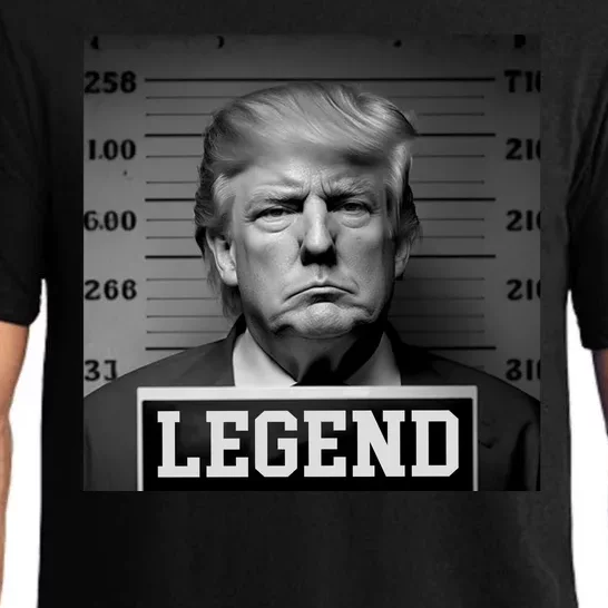 Donald Trump Mugshot Legend Pajama Set