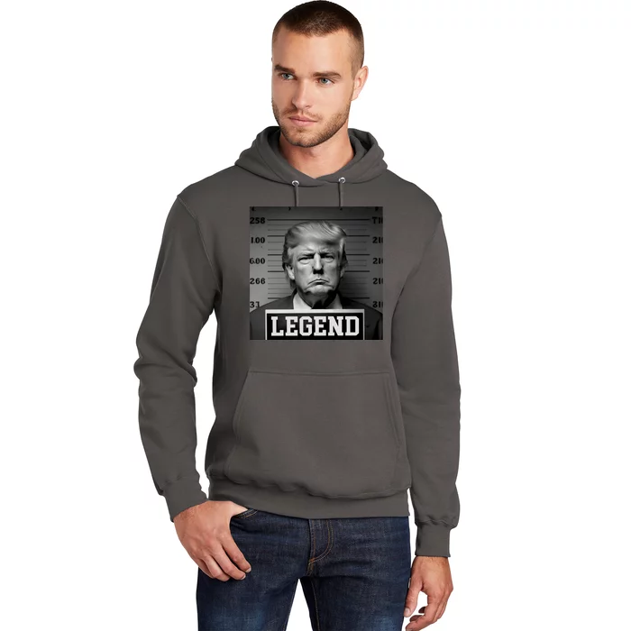 Donald Trump Mugshot Legend Hoodie