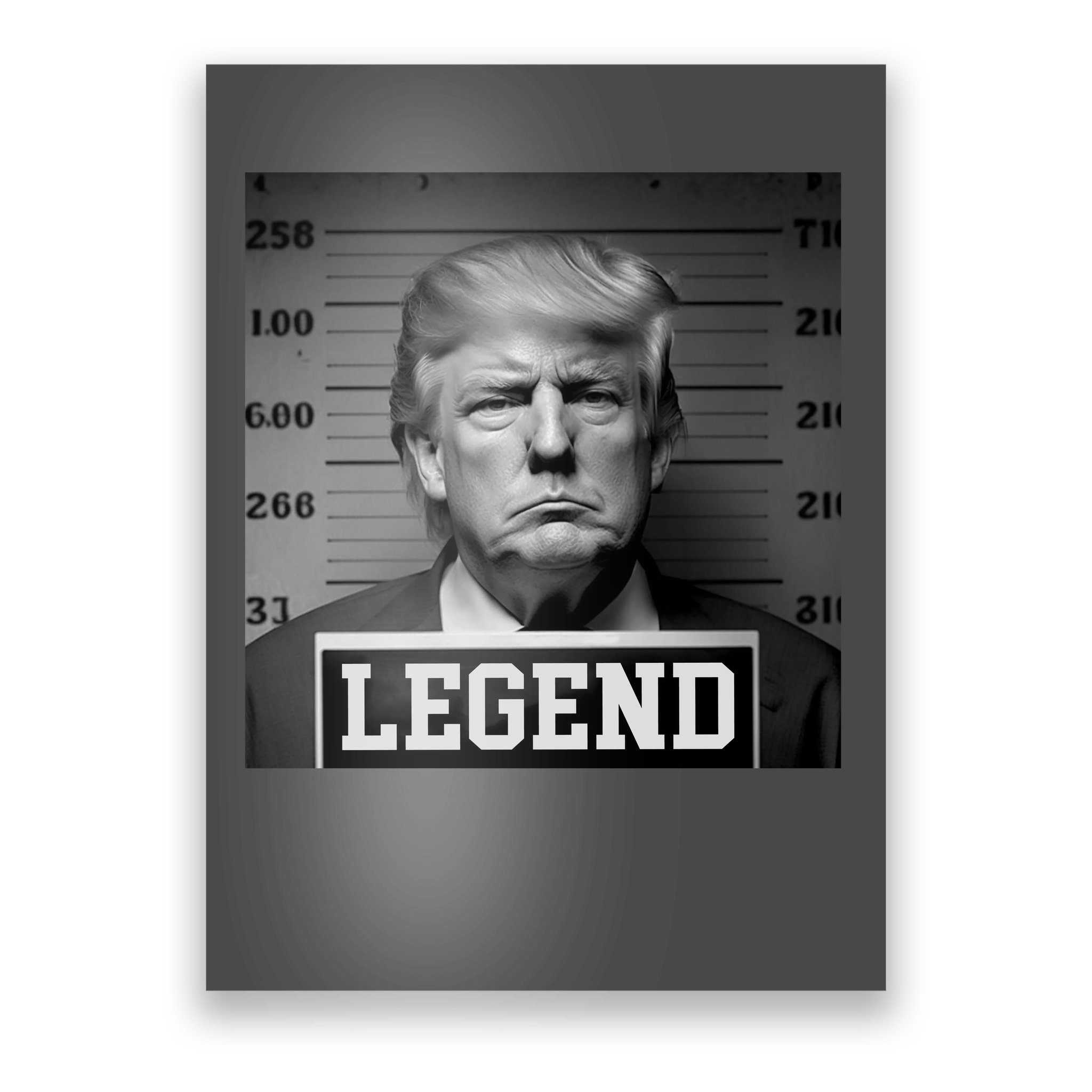 Donald Trump Mug Shot Wanted President Coffee Mug Lineup Poster