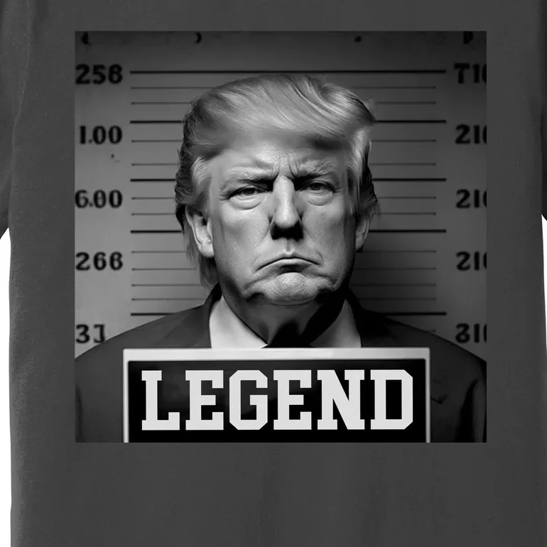 Donald Trump Mugshot Legend Premium T-Shirt