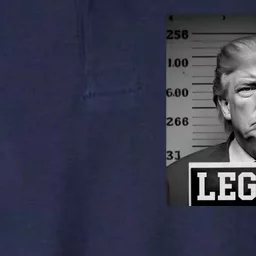 Donald Trump Mugshot Legend Softstyle Adult Sport Polo