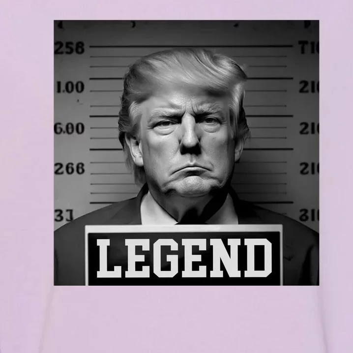 Donald Trump Mugshot Legend Garment-Dyed Sweatshirt