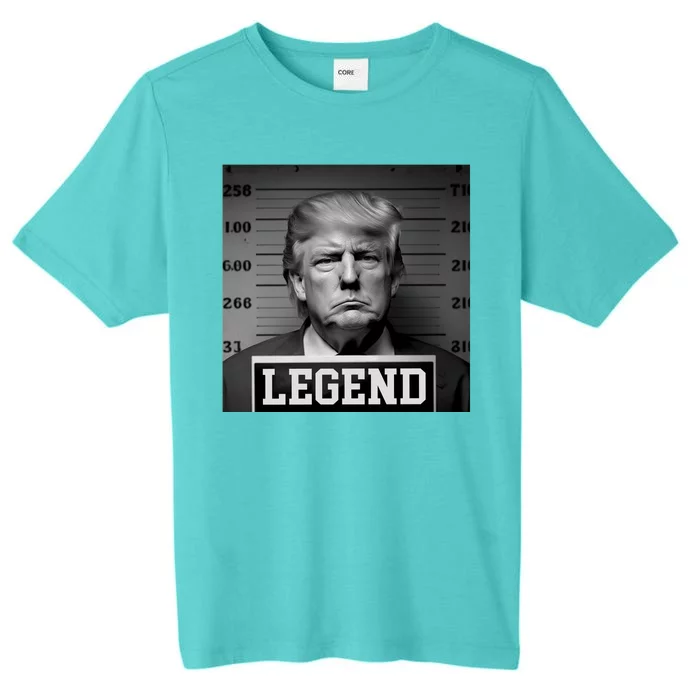 Donald Trump Mugshot Legend ChromaSoft Performance T-Shirt