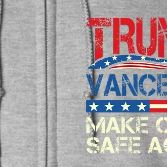 Donald Trump Make Cats Safe Again 2024 Debate Full Zip Hoodie