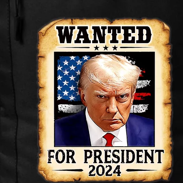 Donald Trump Mug Shot Wanted For U.S. President 2024 Daily Commute Backpack