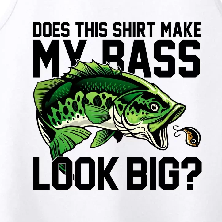 Does This Make My Bass Look Big Funny Fishing Performance Tank