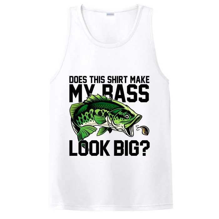 Does This Make My Bass Look Big Funny Fishing Performance Tank