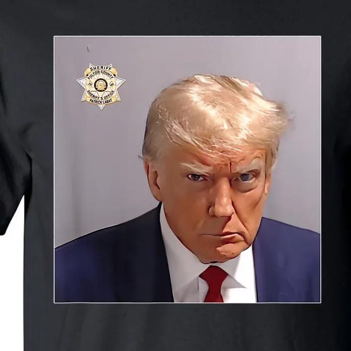 Donald Trump Mugshot | Trump Mug Shot Trending Tall T-Shirt