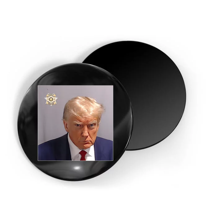 Donald Trump Mugshot | Trump Mug Shot Trending Magnet