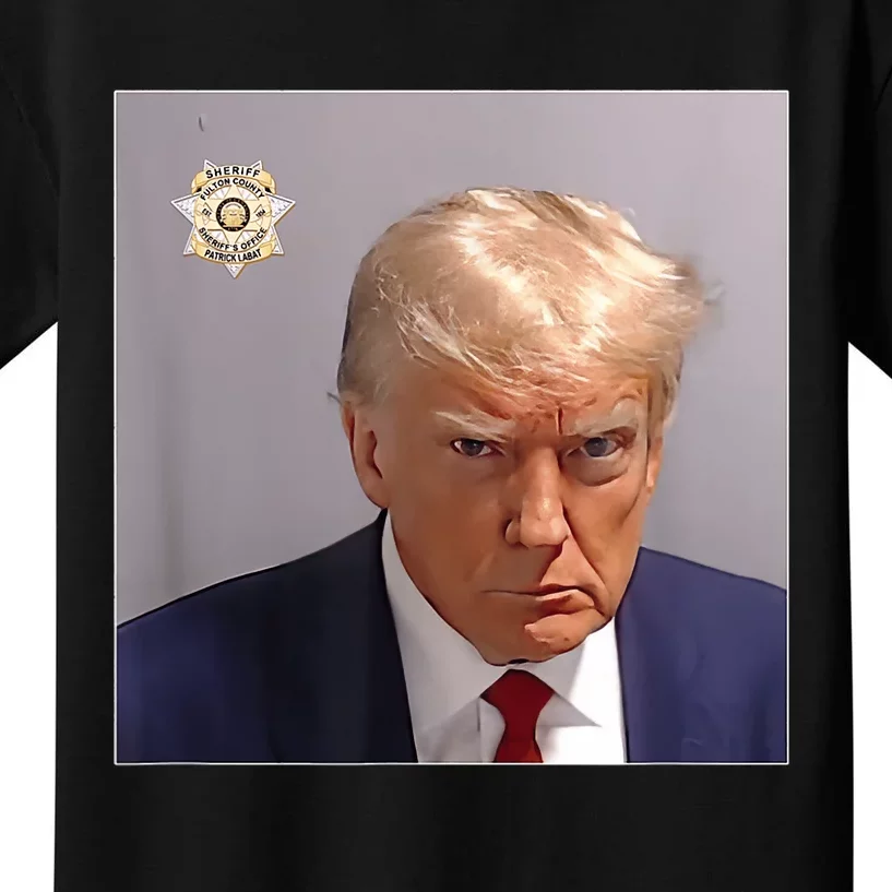 Donald Trump Mugshot | Trump Mug Shot Trending Kids T-Shirt