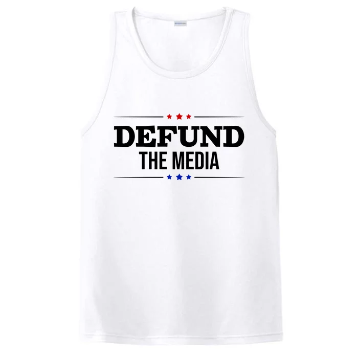 Defund The Media USA Performance Tank