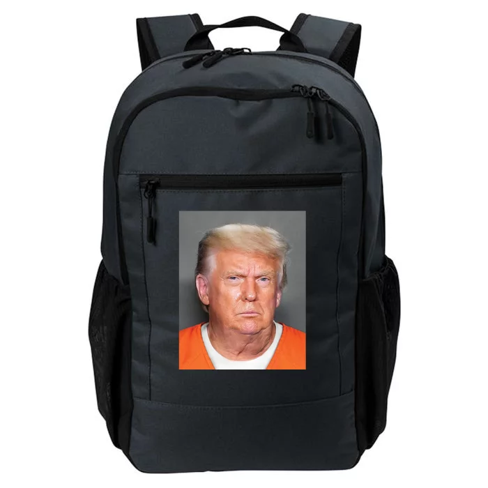 Donald Trump Mugshot MAGA 2024 Front & Back Front & Back Daily Commute Backpack