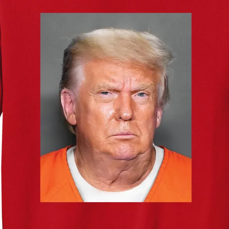 Donald Trump Mugshot MAGA 2024 Front & Back Front & Back Sweatshirt