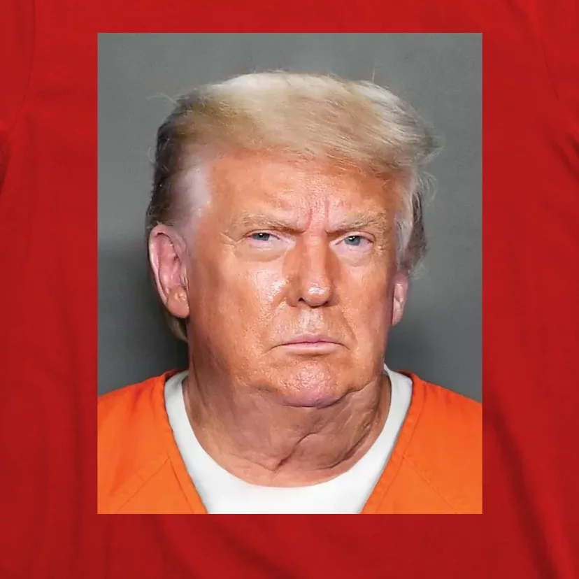 Donald Trump Mugshot MAGA 2024 Front & Back Front & Back T-Shirt