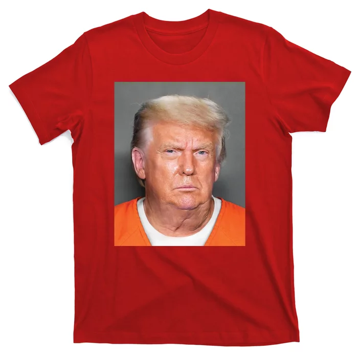 Donald Trump Mugshot MAGA 2024 Front & Back Front & Back T-Shirt