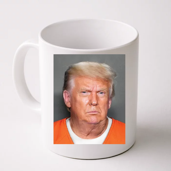 Donald Trump Mugshot MAGA 2024 Front & Back Front & Back Coffee Mug