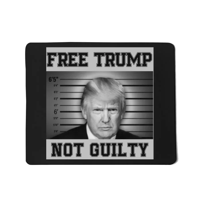 Donald Trump Mug Shot Legend Trump Mugshot 2024 Mousepad