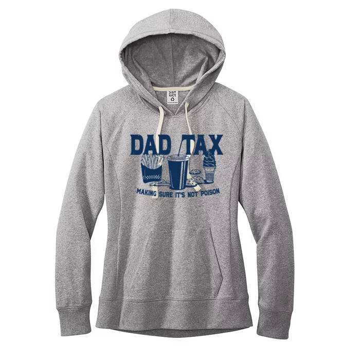 Dad Tax Making Sure Its Not Poison Women's Fleece Hoodie