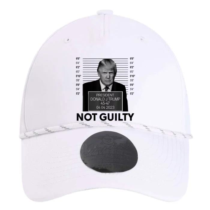 Donald Trump Mugshot Not Guilty Trump Supporter Performance The Dyno Cap